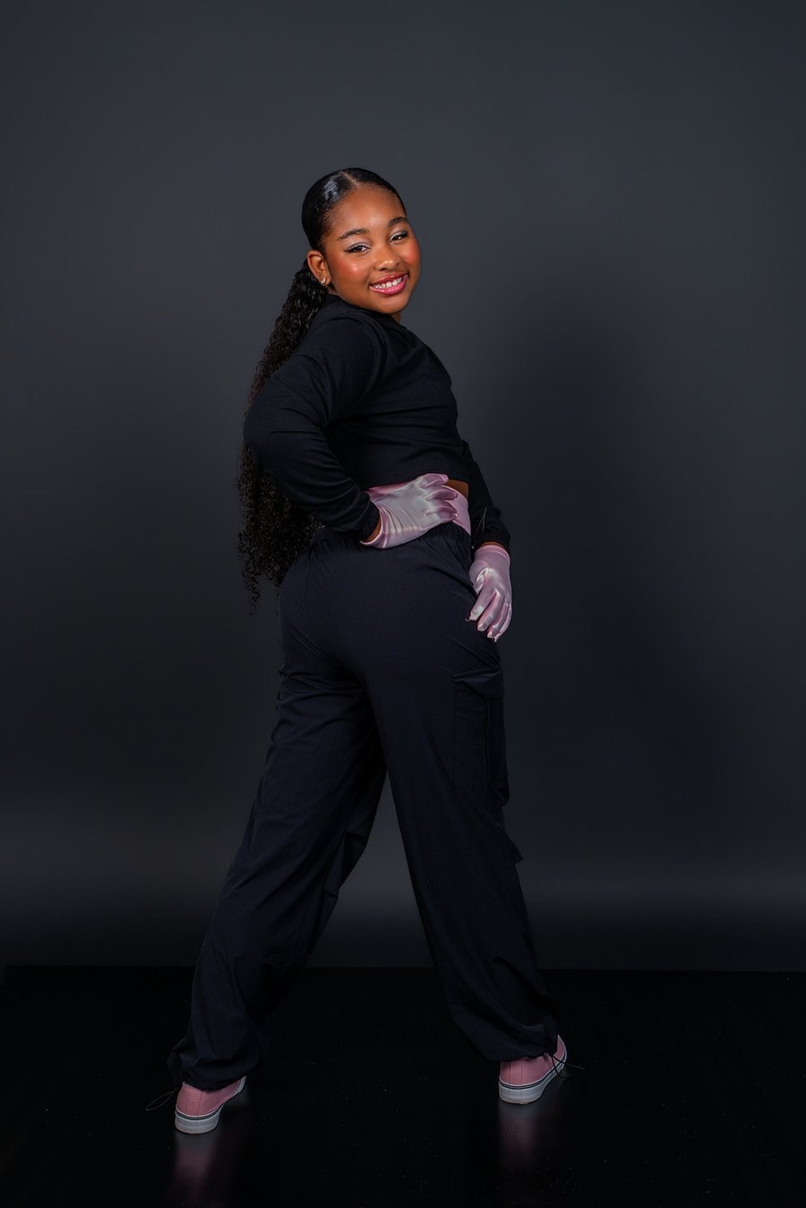 Prep and Hip Hop Team dancer in Florida Dance Gym costume